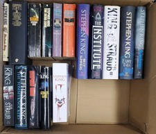 Stephen King, books bundle of 16,( 10 x hardback & 6 x paperback) 