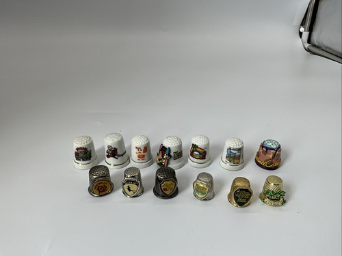 Lot souvenir thimbles - lot, of