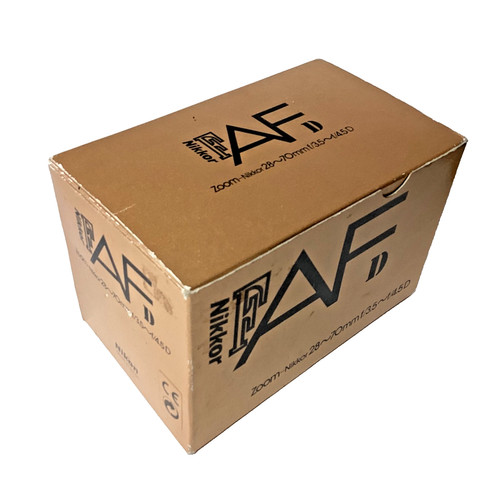 Box only nikon zoom lens - box,