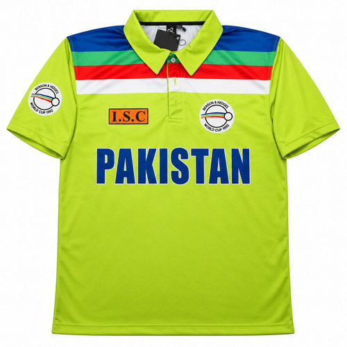 Pakistan cricket shirt 1992 - pakistan,