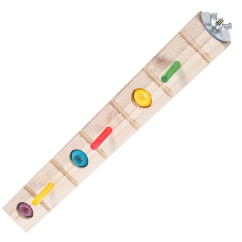 Durable wooden parrot perch - durable,