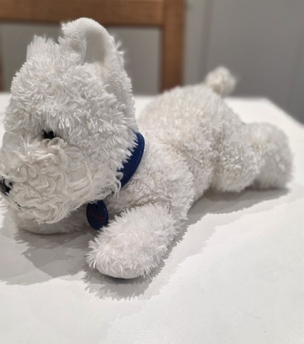 Harrods westie dog plush - westie, soft
