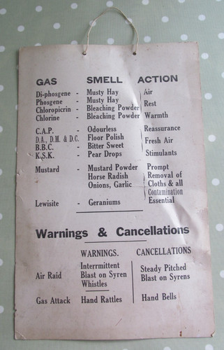 Vintage wartime civil defence - vintage,