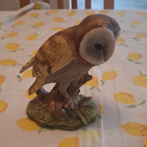 Barn owl figurine - owl,