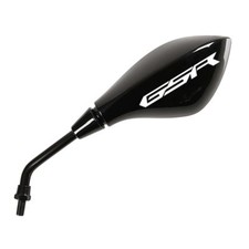 MIRROR MIRRORS M10 WHITE LOGO FOR SUZUKI GSR 600 750 HANDLEBAR