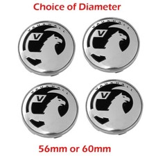 Vauxhall Alloy Wheel Centre Caps. 56mm or 60mm diameter. Corsa Astra Mokka etc