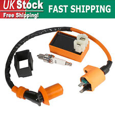 Ignition coil spark plug CDI box kit fit GY6 50cc 125cc  scooter ATV racing car