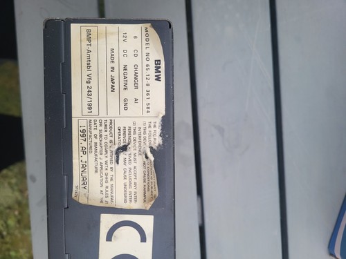 Bmw e39 2002 - bmw, cd