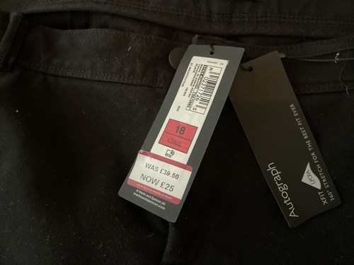 Black ladies autograph jeans - black,