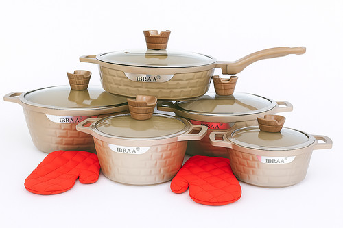 Ibraa piece cooking pots - ibraa,