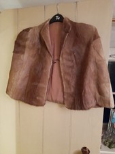 Vintage Fur Cape