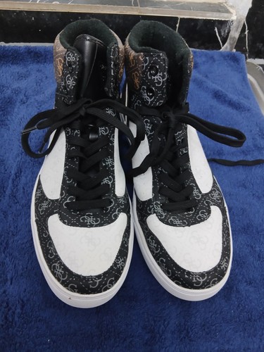 Guess black brown logo - brown,
