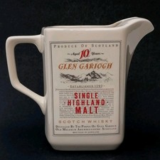 Glen Garioch Highland Scotch Whisky Vintage Water Jug - Ceramic