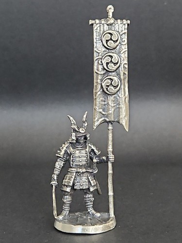 Solid metal japanese samurai - solid,