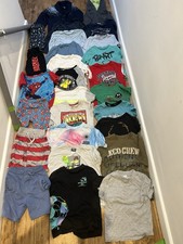 Big Bundle Of Boys Clothes, 6-7yrs, T Shirts, Shorts, Long Sleeve Tops, Pyjamas