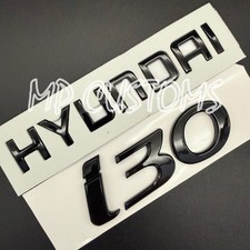 i30 Gloss Black Badge For Rear