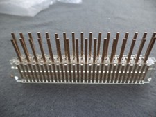 PCB COMPUTER EDGE CONNECTOR SOCKET  54, 33 PIN. 3 UNITS  IN SALE. CANNON ITT