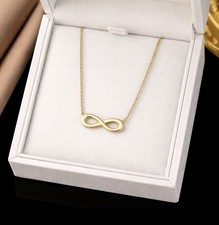 Gold Infinity Necklace