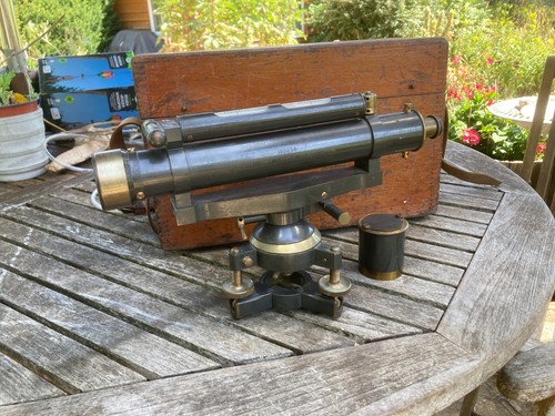 Antique stanley theodolite - theodolite, pre