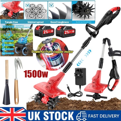Cordless cultivator rotavator - cultivator,