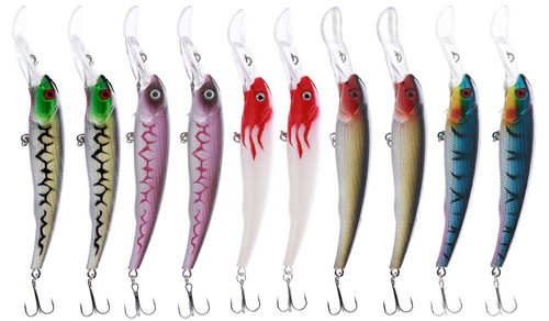 10pcs large inch crankbaits - 10pcs,