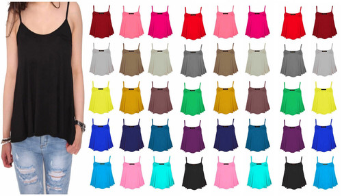 Women plain cami swing vest - cami,