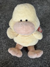 Ty Pluffies Puddles Duck Lemon