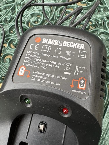 Black decker 18v - &, nicd