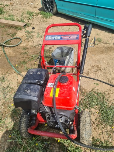 Petrol pressure washer used - petrol,