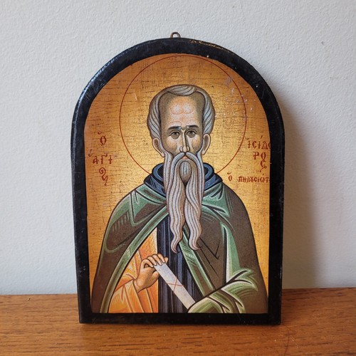 Vintage greek orthodox - orthodox, icon