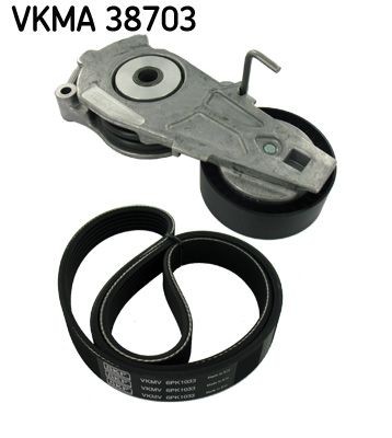 Ribbed belt set skf - set,