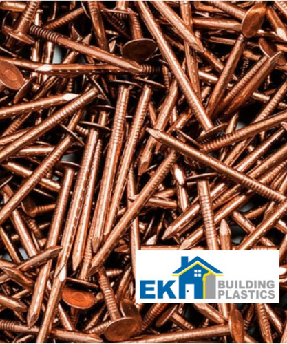 Copper clout nails 65mm x - clout,