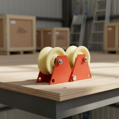 Dual pulley rope guide - rope,