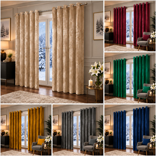 Blackout crushed velvet - blackout,