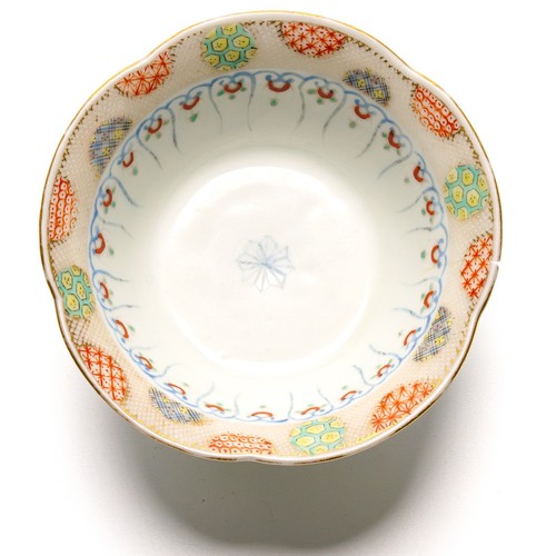 Japanese porcelain lotus bowl - japanese,
