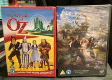 Wizard Of Oz (with Sing along ) & Oz The Great And Powerful [DVD]  New & Sealed