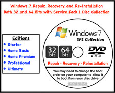 Windows 7 Repair, Recovery and