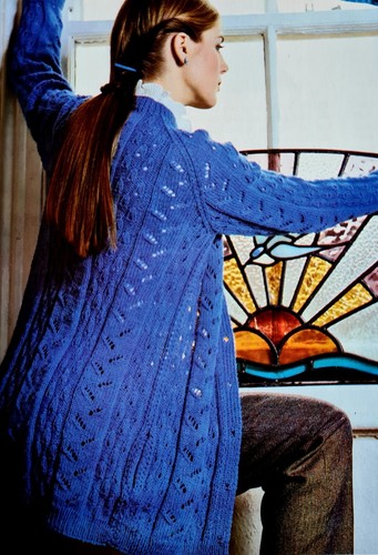 1980s longline eyelet lace - 1980s,