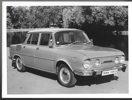 Skoda s110 front 4 view - s110,