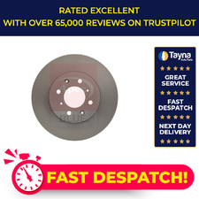 2x Brake Discs Pair Vented
