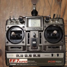 FUTABA transmitter FP-T7UPS PCM1024 with brand new battery. kyosho tamya hiriobo