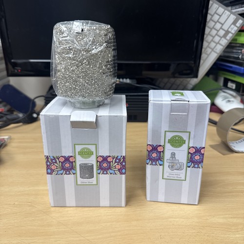 Scentsy glitter silver mini - scentsy,