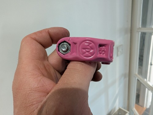 Lovely pink old school bmx - old,