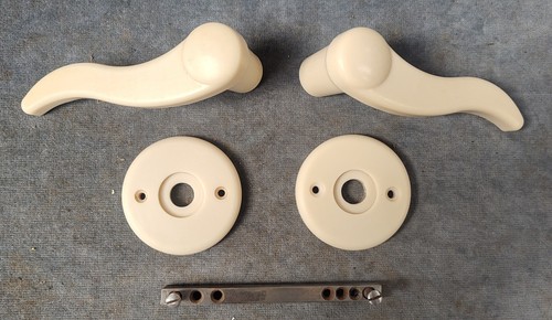 Pair reclaimed cream - pair, of
