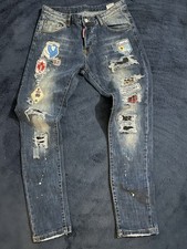Dsquared2 Men's Blue Jeans UK
