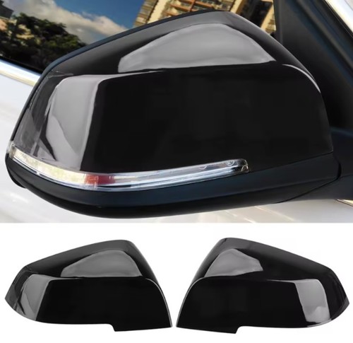 Gloss black wing mirror - 2x,