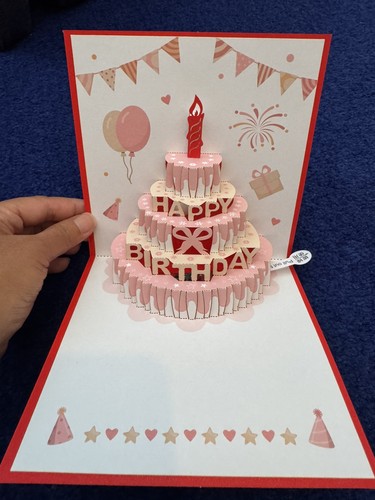 Birthday card with recording - card, &