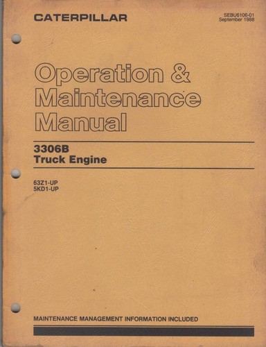 Caterpillar 3306b truck - 3306b,