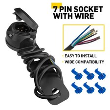 7Pin Trailer Socket Plastic