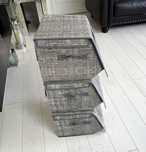 Set grey fabric - set, 3